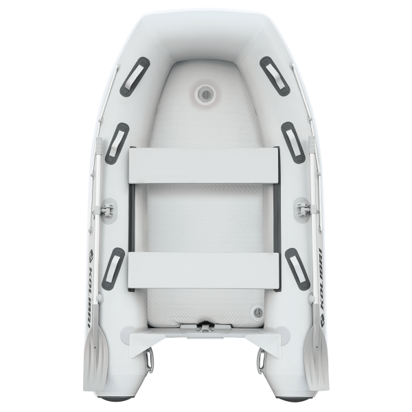 Надувная лодка Колибри KM-270DXL моторная килевая лодка ПВХ, Air-Deck